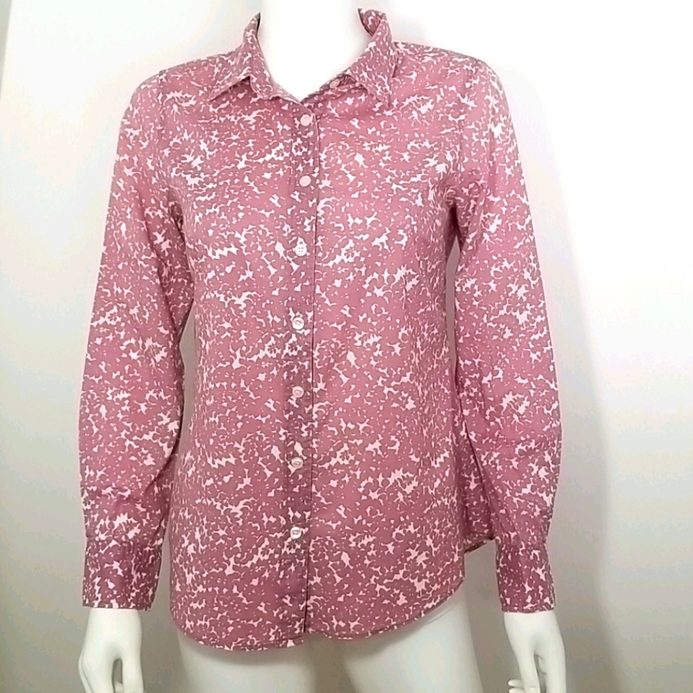 J. Crew Floral Print Blouse